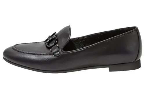 FERRAGAMO Gancini Women's Casual Shoes Women's Black