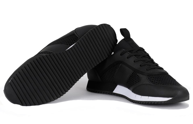 Ea7 EMPORIO ARMANI Side Stripe Lace Up Sneakers
