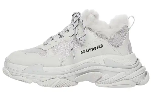 Balenciaga Triple S 'Faux Fur Grey'