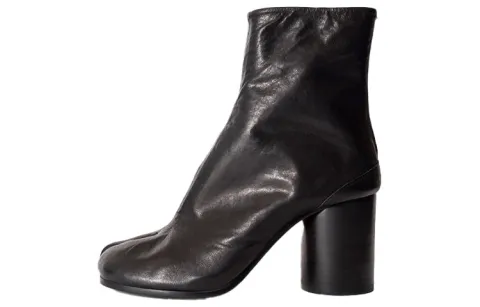 Maison Margiela Tabi Ankle Boots 8cm Women's Black