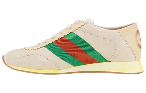 GUCCI Low top Athletic Shoes Women's Yellow