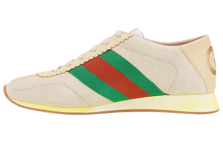 GUCCI Low top Athletic Shoes Women's Yellow