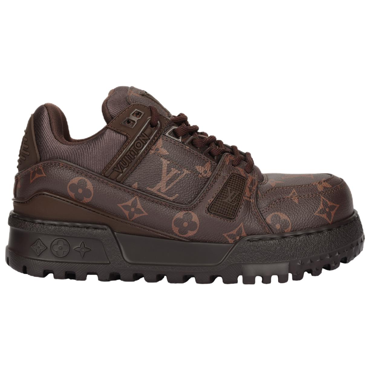 Кеды Louis Vuitton (коричневый) — фото 2