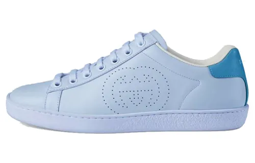 Gucci Wmns Ace 'Interlocking G - Blue' Women's