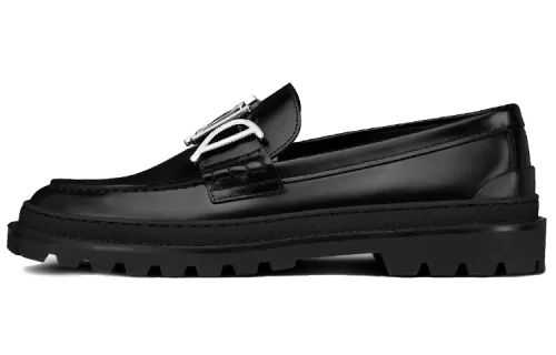 Stussy x DIOR Explorer Casual Shoes Men's Black