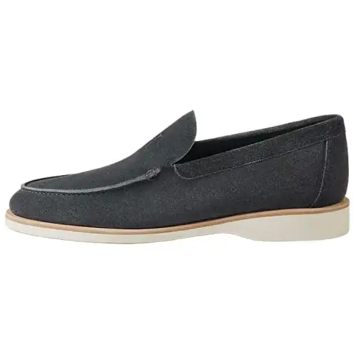 HERMES Low Casual Shoes 2.5cm Men's Gray