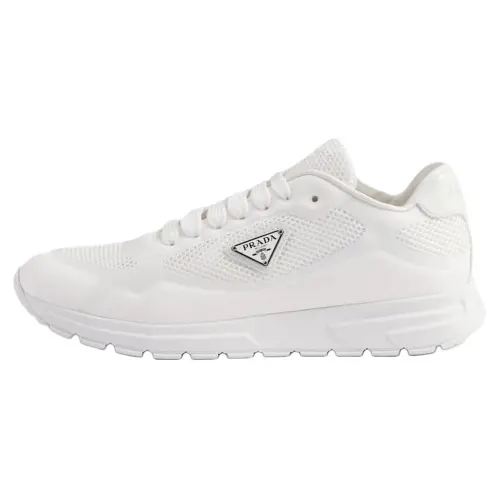 PRADA Prax 2.0 Textile, Nylon Low top Casual Shoes Women's White