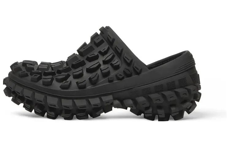 Balenciaga Defender Stylish Sandal Men's Black