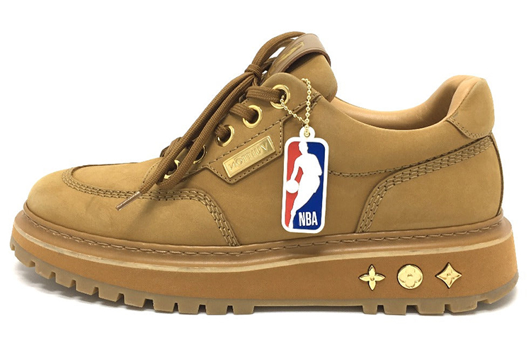 LOUIS VUITTON X Nba Abbesses Derby Sneakers 'Tan'