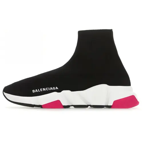 Balenciaga Speed Sneaker 'Black Magenta' Women's