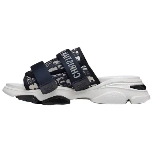 DIOR D Wander Flat Sandal Blue Women's
