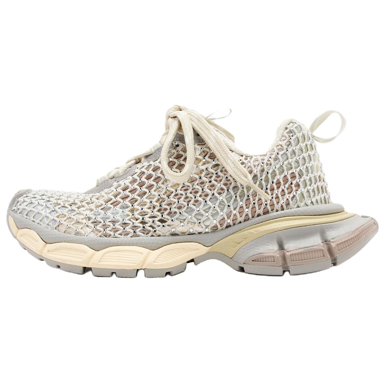 Balenciaga 3XL Mesh Lace Up Sneakers Women's