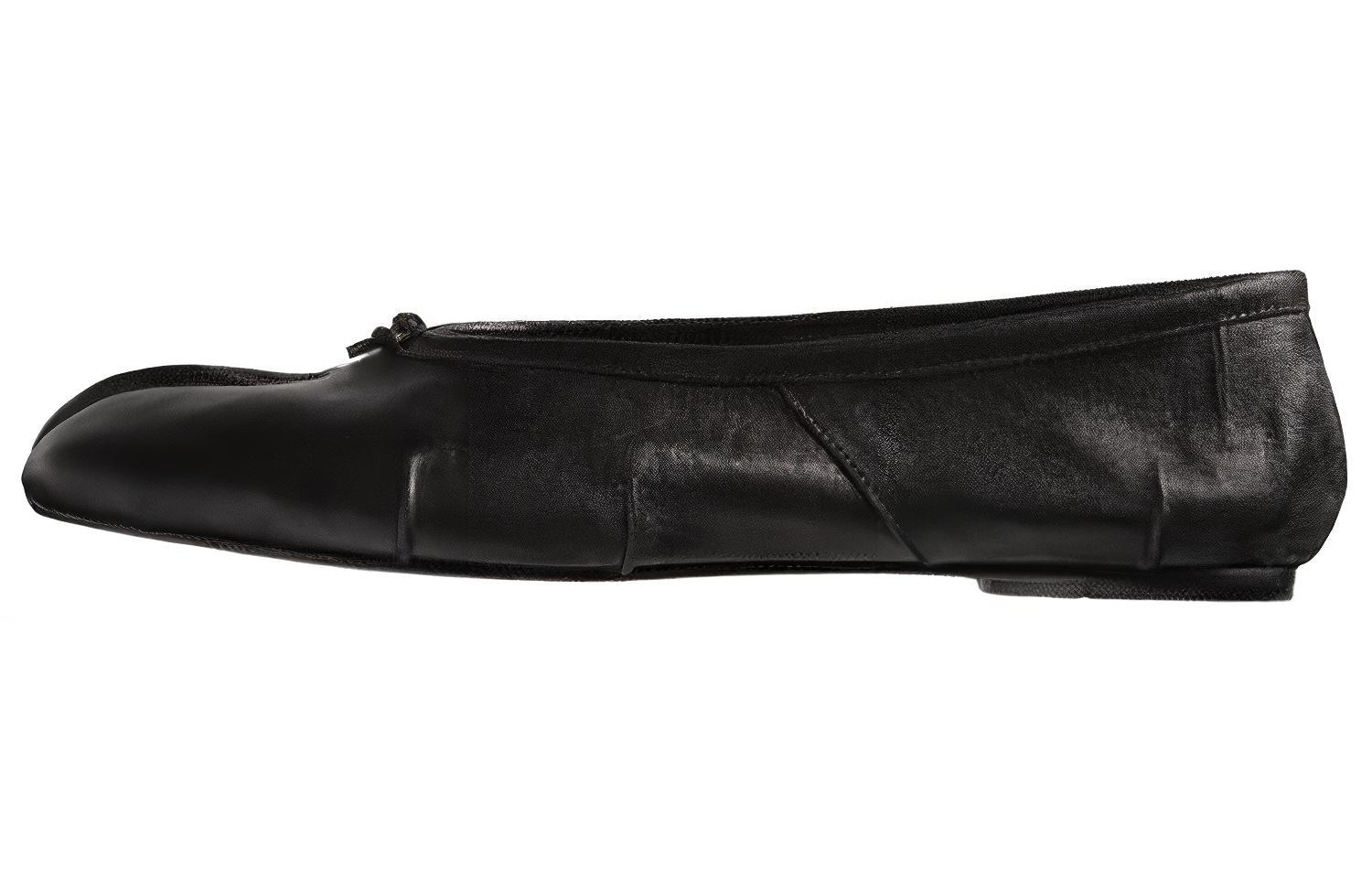 Женские туфли Maison Margiela Tabi (черные)