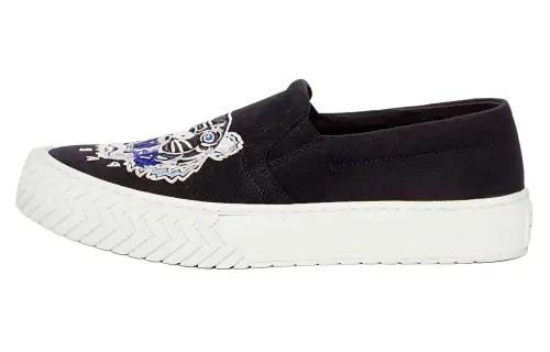 KENZO K Skate Takumi Takada Low top Skateboard Shoes Women's Black