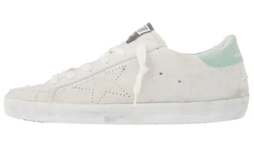 Golden Goose Super Star Low top Skateboard Shoes Women's White