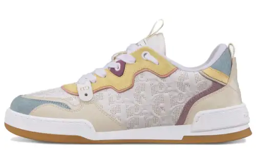 DIOR One Cow Leather Low top Skateboard Shoes Women's Beige