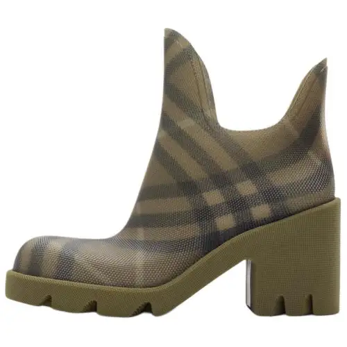 Burberry Marsh Ankle Boots 6.5cm Women's Green
