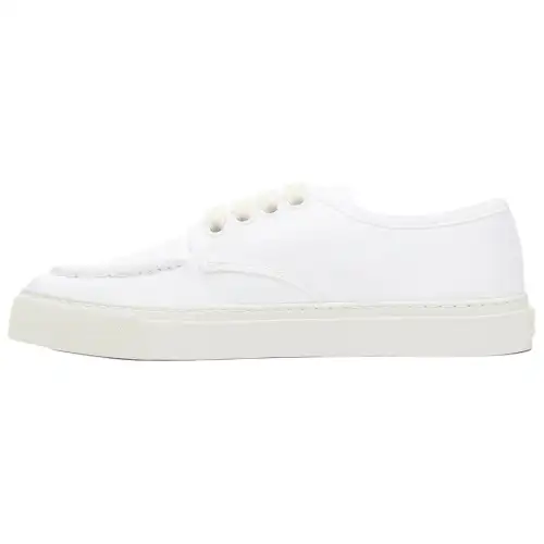 PRADA Low top Canvas Shoes Men's White