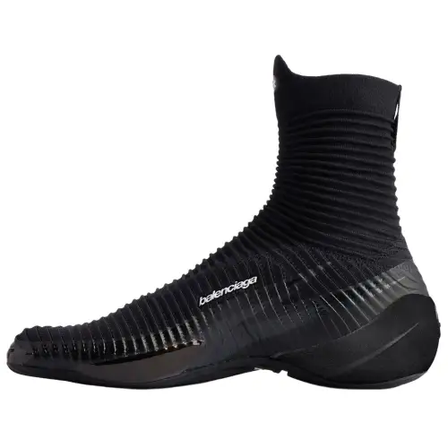 Balenciaga X Under Armour HYPER High top Casual Shoes Men's Black