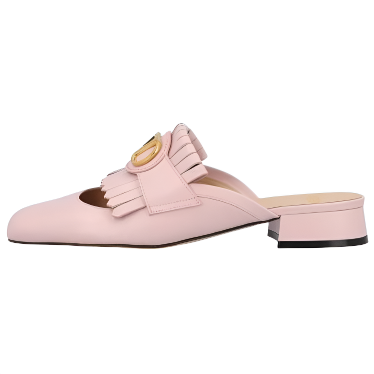 Женские сабо Valentino 6W2S0LP8DSHW34 (розовые)