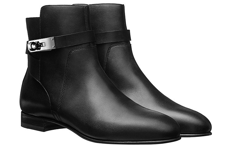 Женские ботинки Hermes Neo (черные) — фото 4