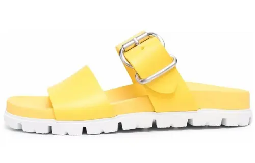 PRADA Stylish Sandal Women's Yellow