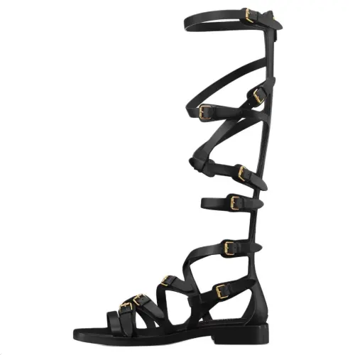 DIOR L'Amazone Roman Sandals 3.8cm Women's Black