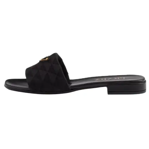 PRADA Slide Slippers Women's Black