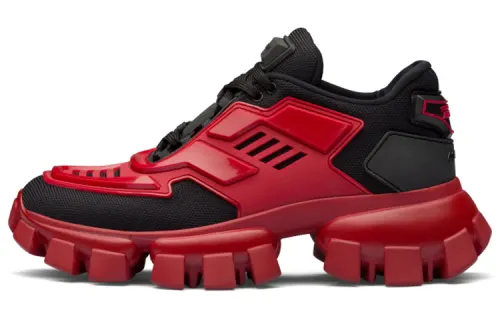 PRADA Cloudbust Thunder Casual Shoes Women's Low Top Black/Red