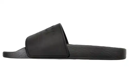 Gucci Wmns Logo Rubber Slide 'Black' Women's