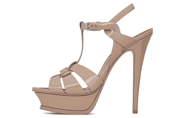 SAINT LAURENT Tribute Platform Sandals Women's