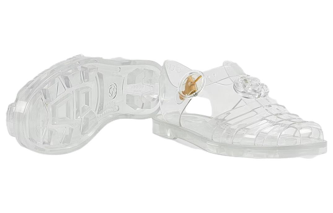 Gucci Wmns Gg Fisherman Sandal 'Clear'