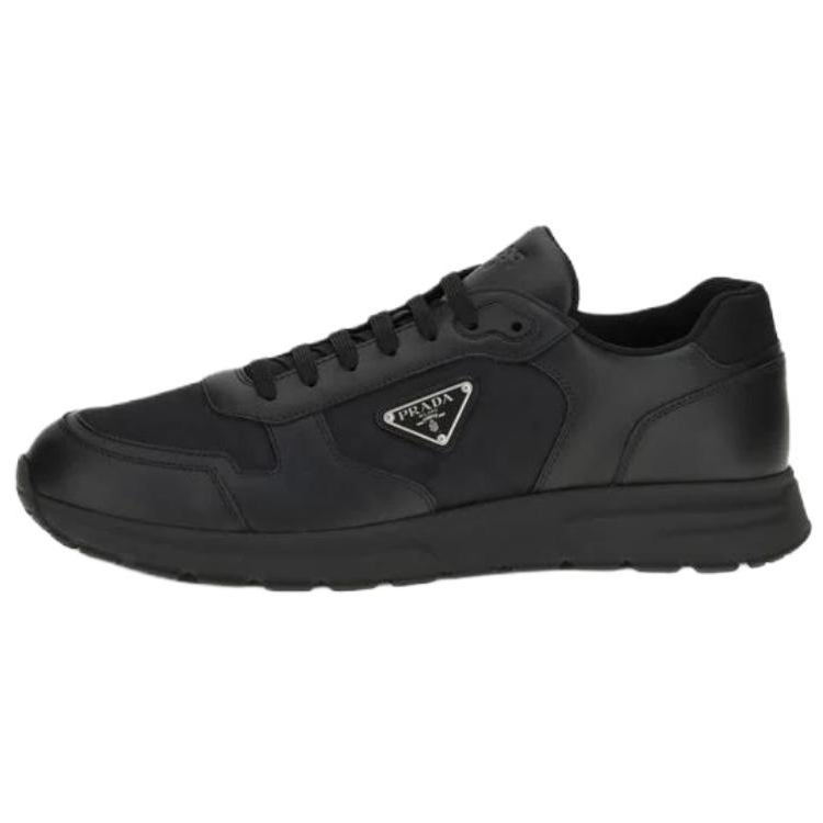Мужские кеды Prada Re-Nylon (черный)