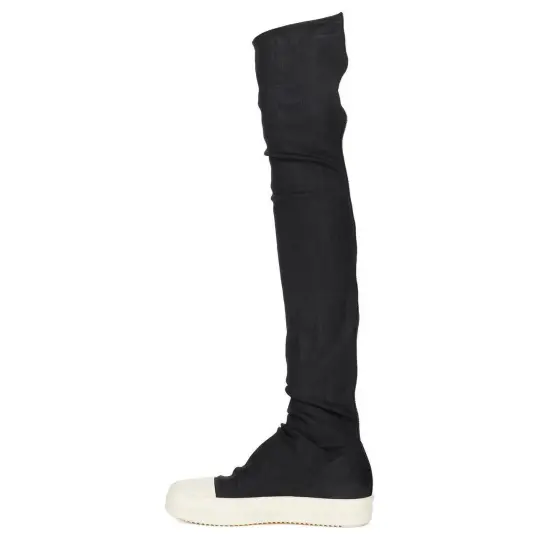 Rick Owens DRKSHDW Porterville Over the knee Boots Women's Black