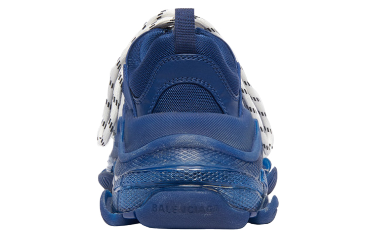 Женские кроссовки Balenciaga Triple S (военно-морской синий) — фото 5