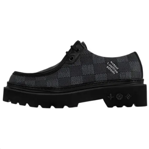 LOUIS VUITTON Ranger Casual Shoes Men's Black