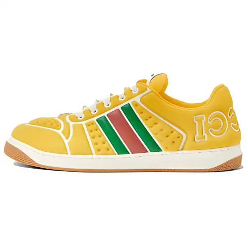Gucci Screener Sneaker 'Yellow Neoprene'