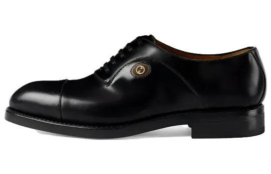 GUCCI Dress Shoes Men's Low Top Black