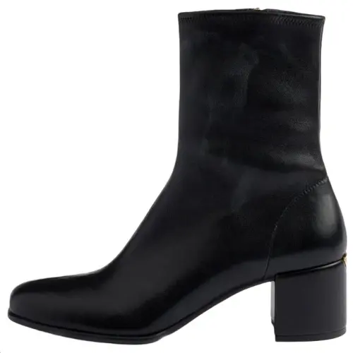 PRADA Calfskin Ankle Boots 5.5cm Women's Black