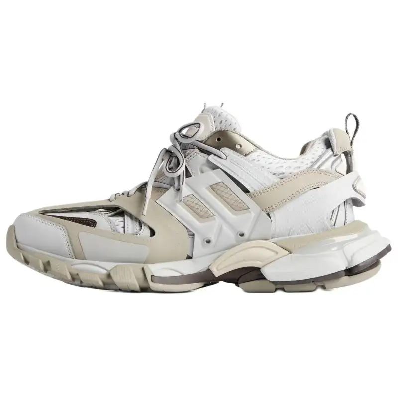 Balenciaga Track Low top Casual Shoes Men's Gray
