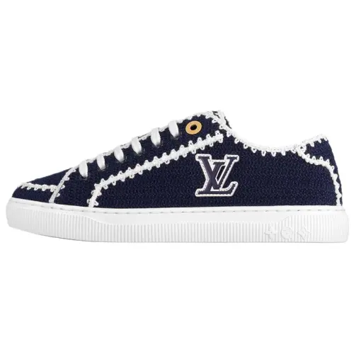 LOUIS VUITTON Lagoon Low top Skateboard Shoes Women's Blue