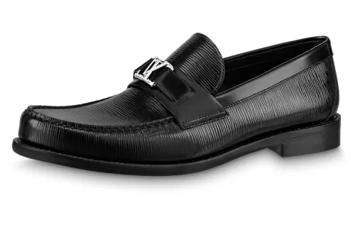 LOUIS VUITTON Lv Major Loafers 'Black'