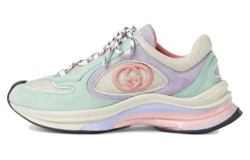 Gucci Wmns Run Sneaker 'Turquoise Lilac' Women's