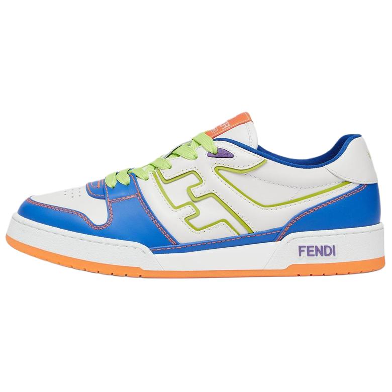 FENDI Match Panelled Low Top Sneakers