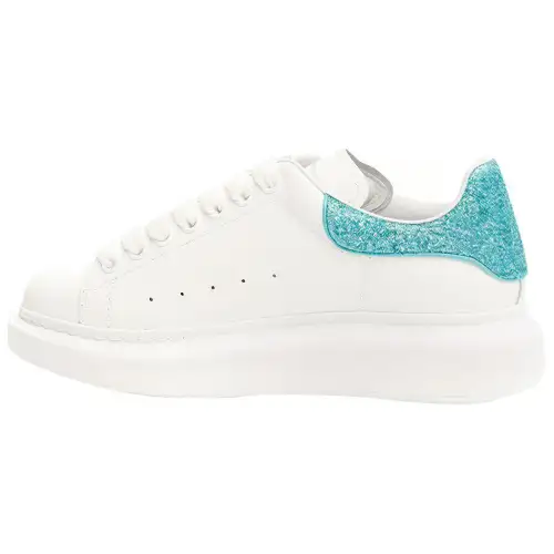 Alexander McQueen Stylish Skateboarding Shoes Women's Turquoise