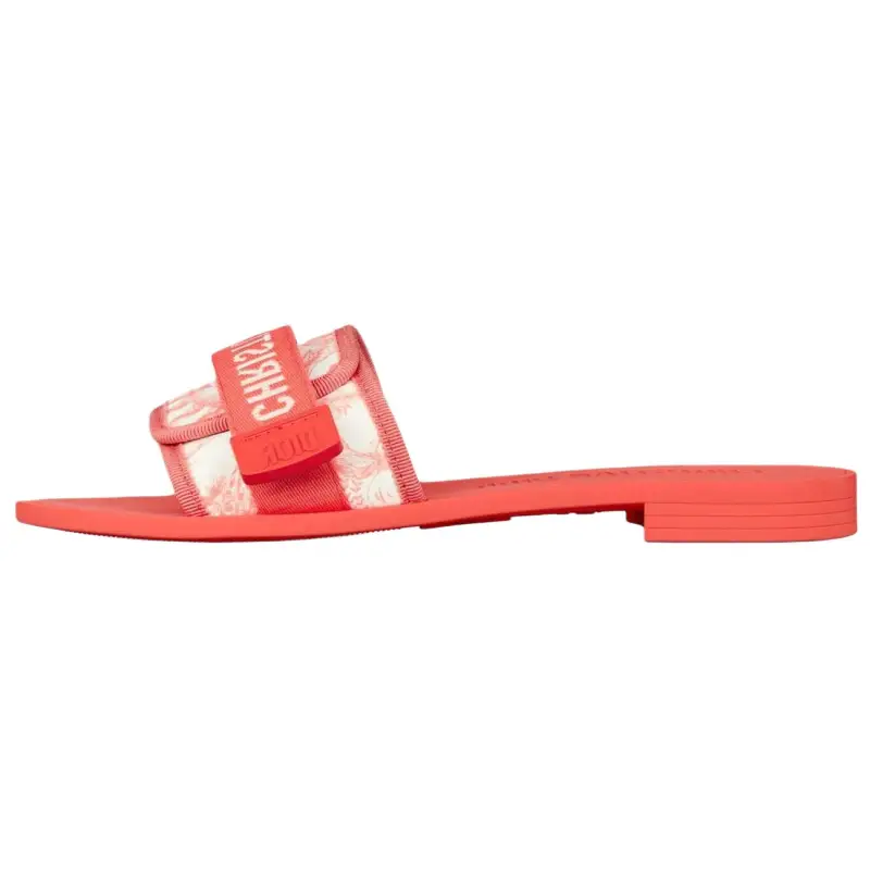 DIOR Dioriviera Slide Slippers Women's Red