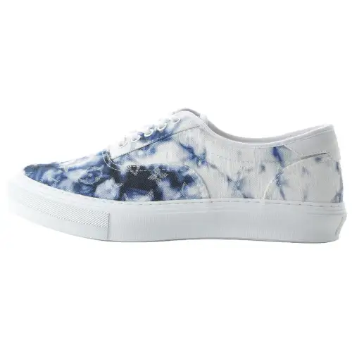 LOUIS VUITTON Trocadero MONOGRAM Low top Skateboard Shoes Men's Marine Blue