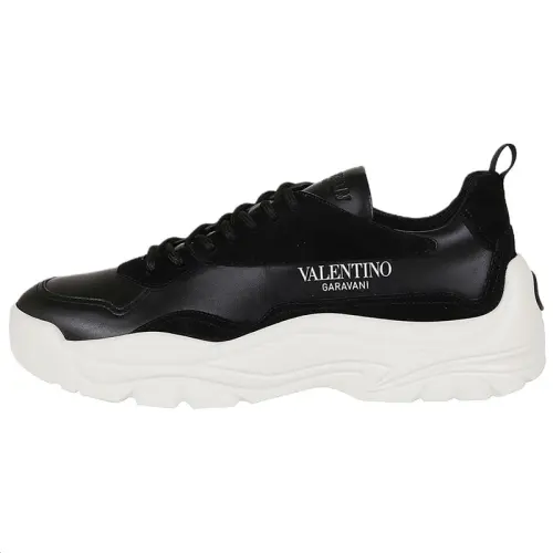 Valentino Gumboy GARAVANI Low top Casual Shoes Men's Black White