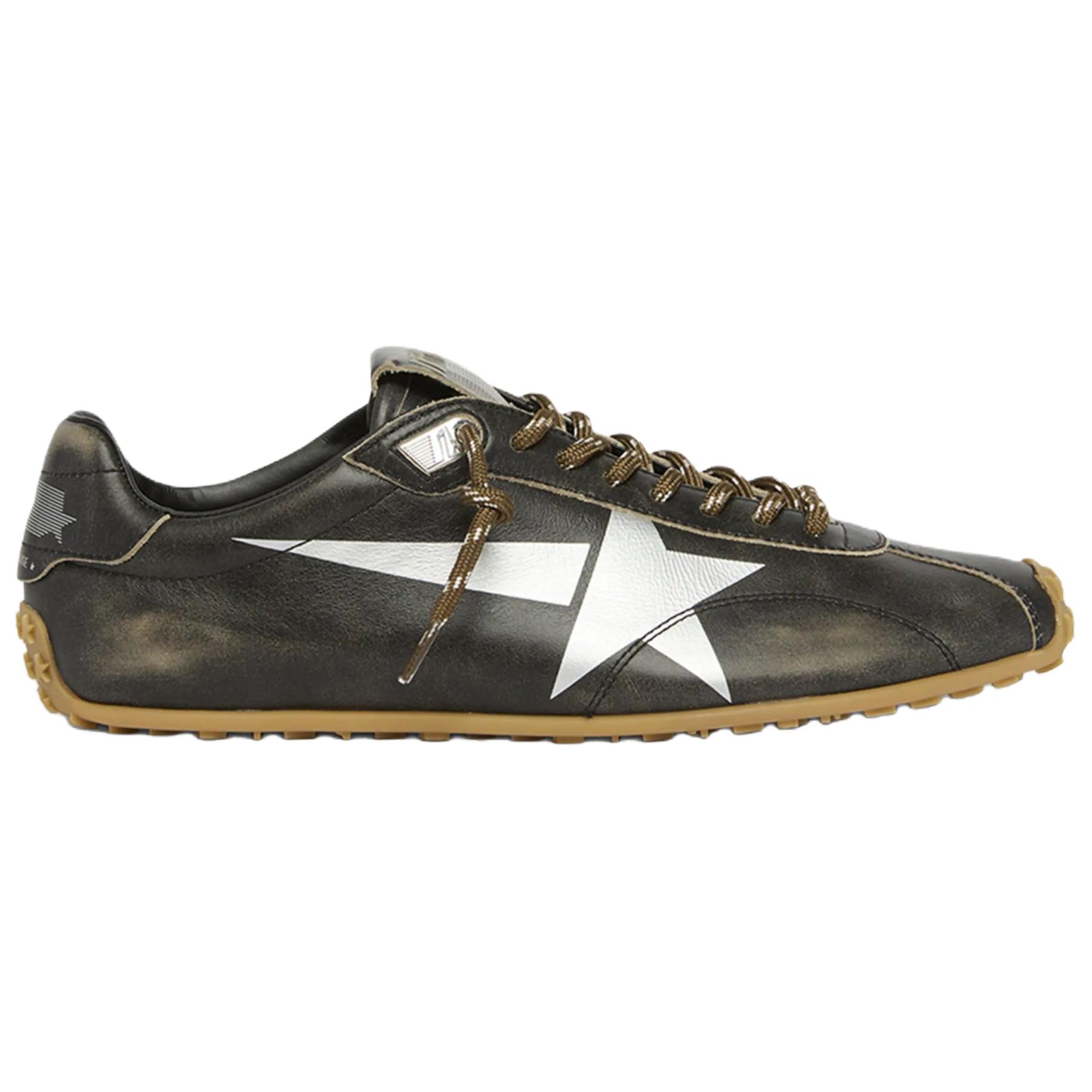 Женские кроссовки Golden Goose Marathon Speed (черные) — фото 2