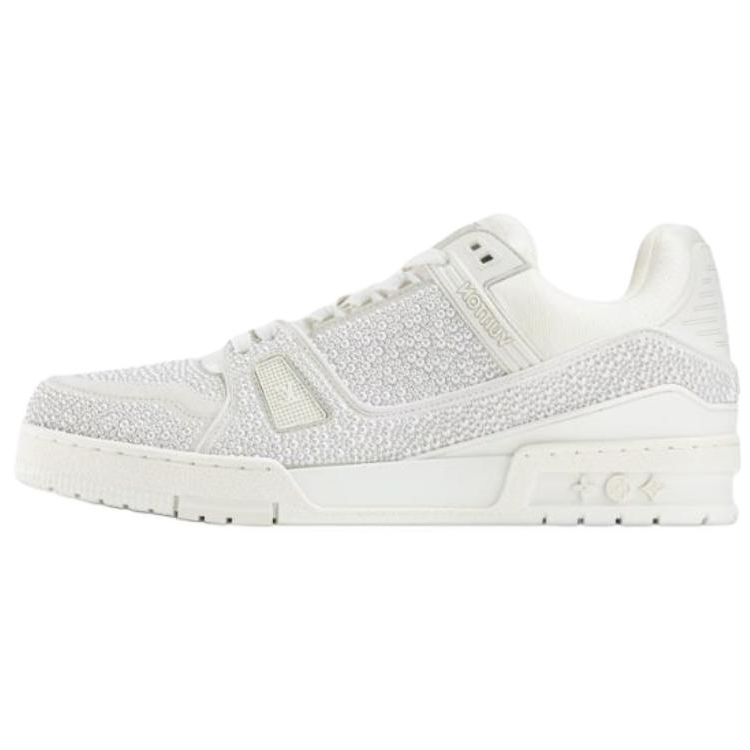 Мужские кеды Louis Vuitton LOUIS VUITTON Trainer (белые)